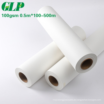 100 GSM Sublimation Paper Roll für den Digitaldruck